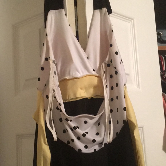Taboo, poke a dot thigh high dress - Picture 3 of 3